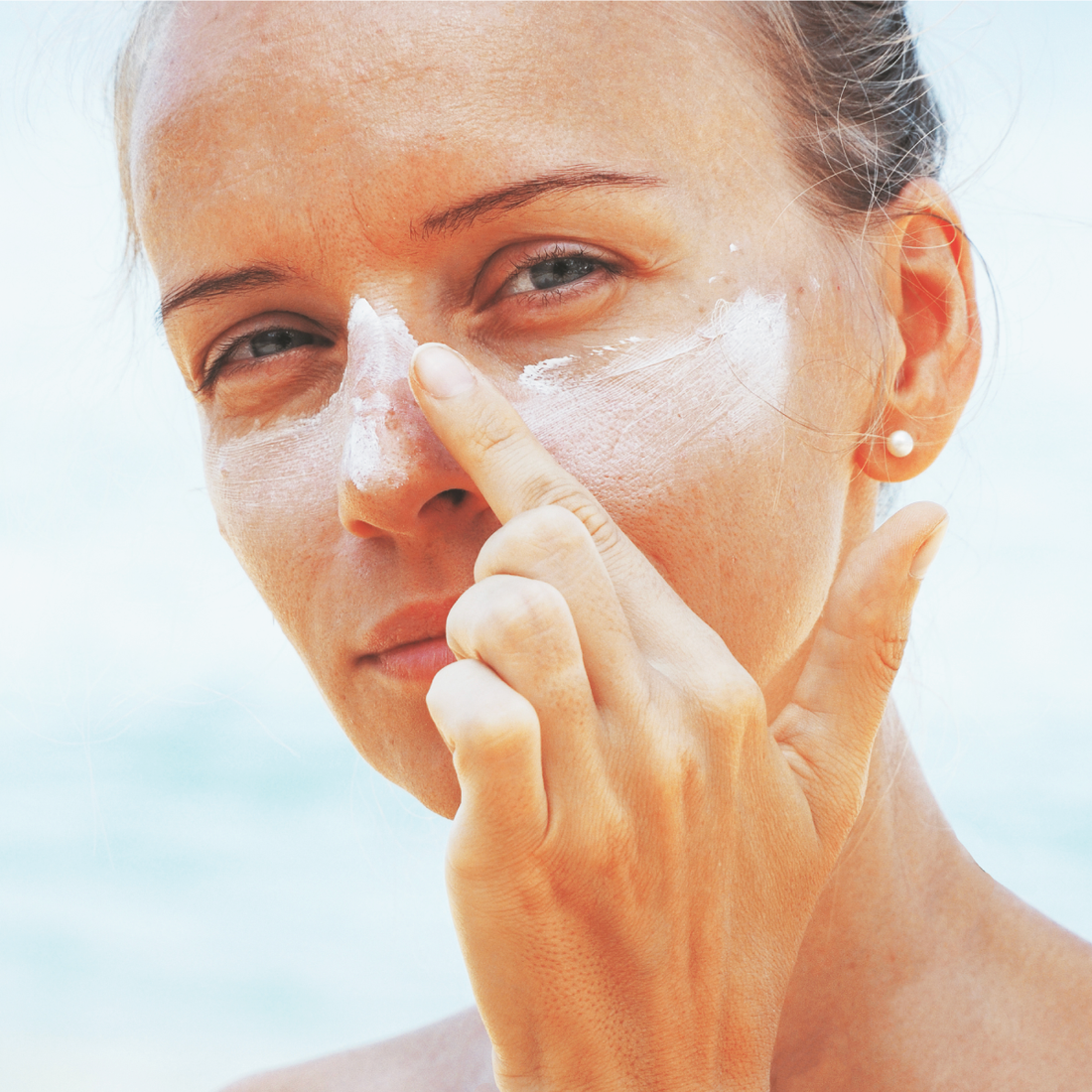 BRUSH ON BLOCK® SPF on Instagram: Applying sunscreen over your