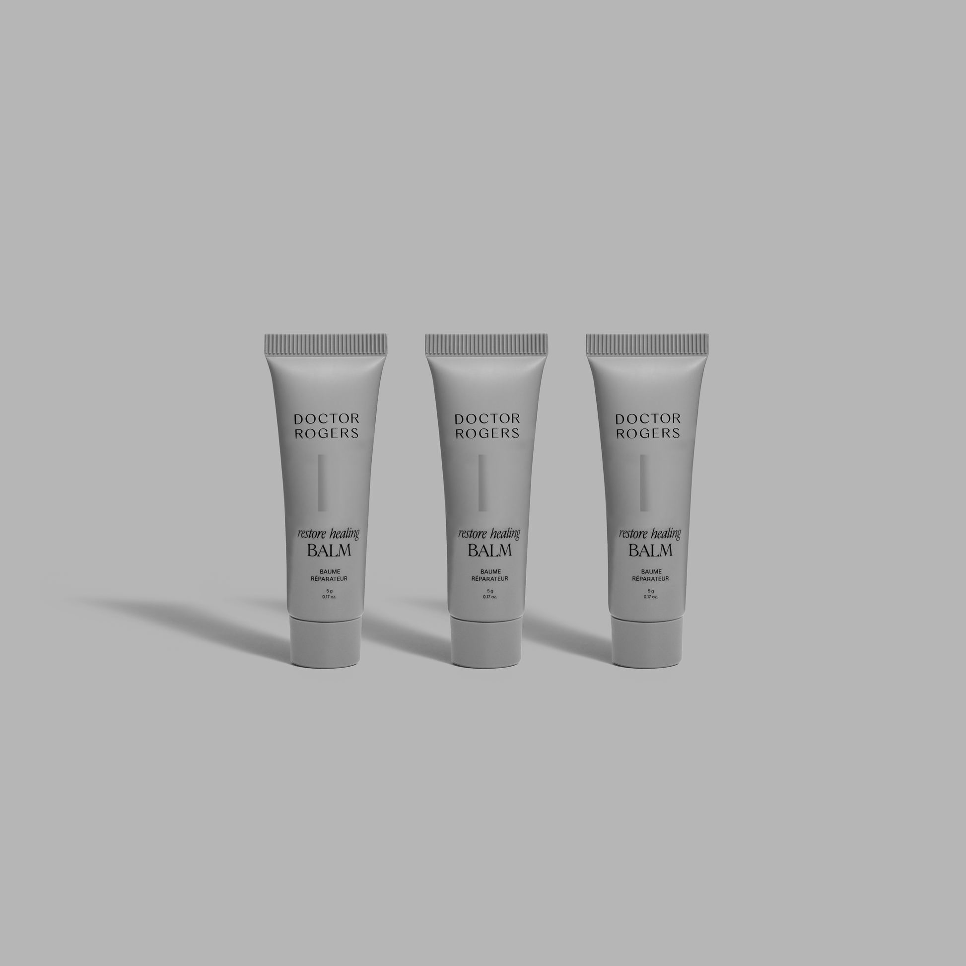 Soothing, natural Restore Healing Balm for eczema and sensitive skin relief in 0.5 oz tube.