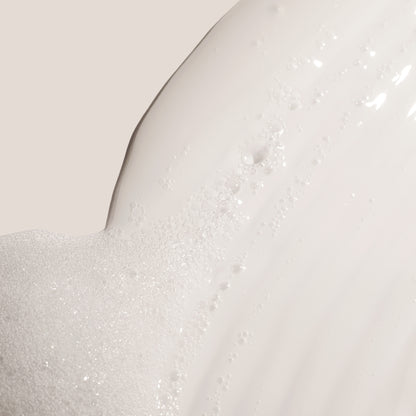 Bubbles from Doctor Rogers Restore Body Wash | Best antibacterial body wash for men and women with sensitive skin over white background
