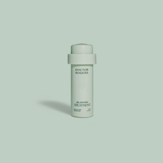 Green eco-friendly, sustainable and recyclable Doctor Rogers Day Preventive treatment refill cartridge bottle (30ml)