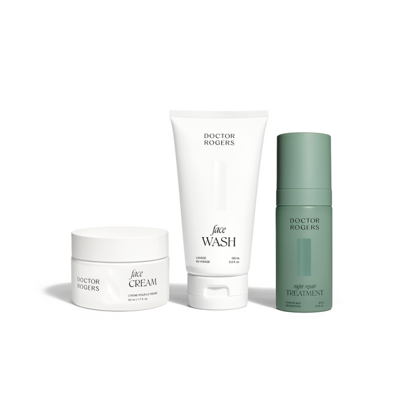 Clean Skincare Evening Routine Set | Dermatologist Formulated