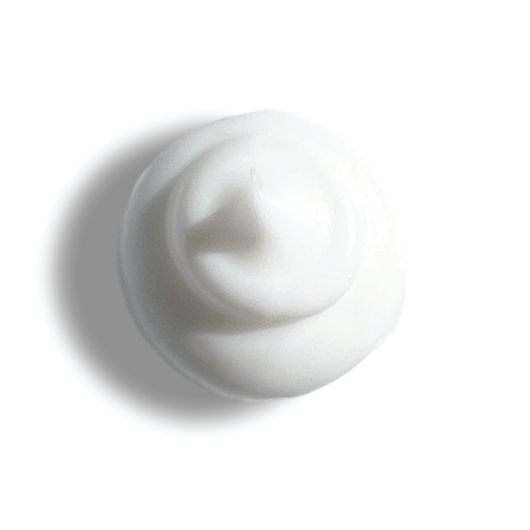 White textured Doctor Rogers Body Cream | Best Body Cream to Moisturize, Firm and Tighten Dry, Aging skin packed with organic, hydrating ingredients including squalane, glycerin and ceramides. 