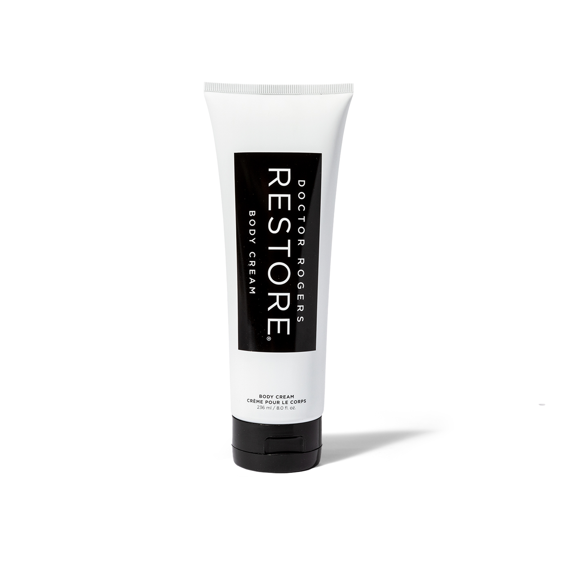 Best thick and rich moisturizing, smooth Body cream for aging skin on white background. 