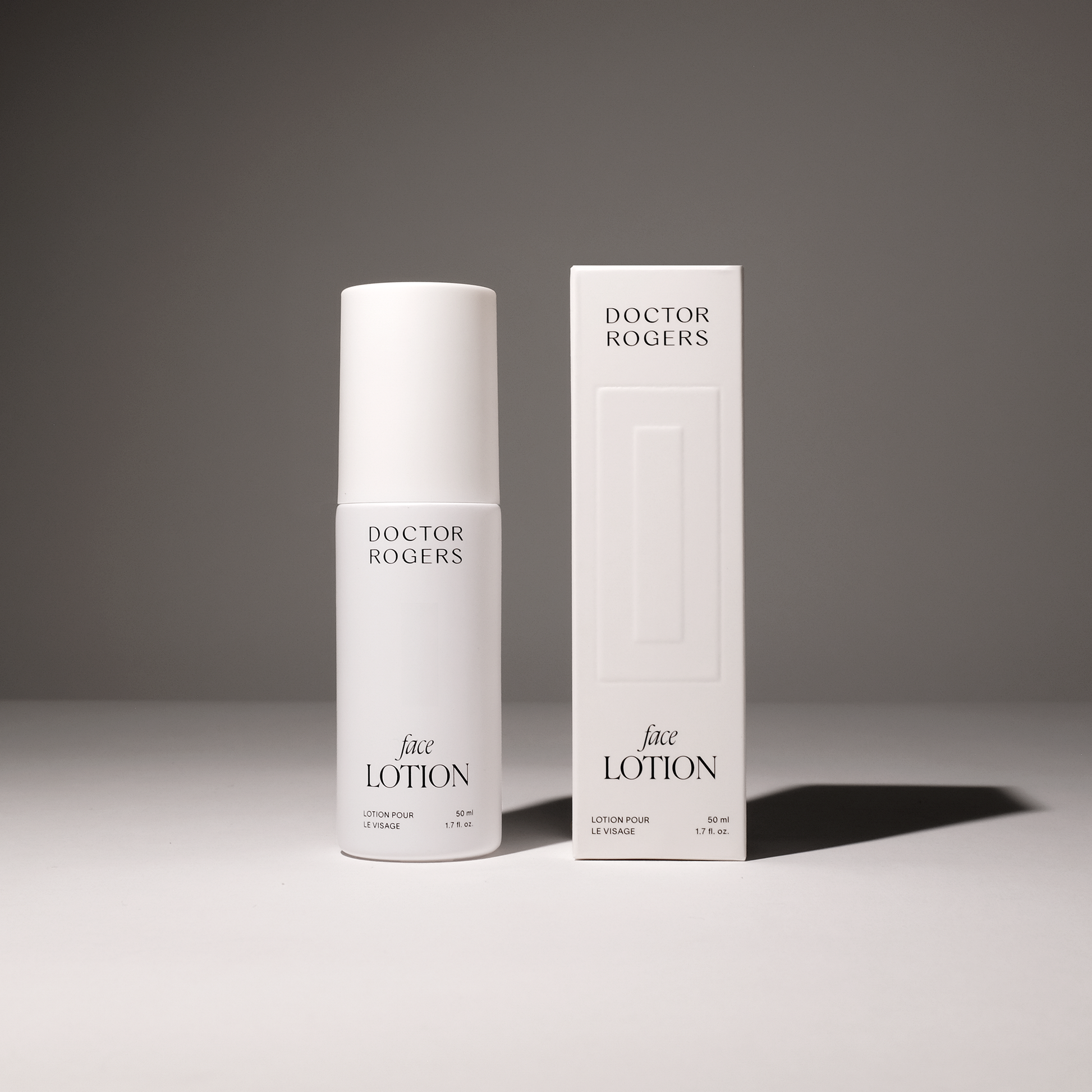 Video of women applying Doctor Rogers Restore Face Lotion on face and hands displaying white texture face lotion smudges made with niacinamide to hydrate men and women with sensitive and oily skin.
 